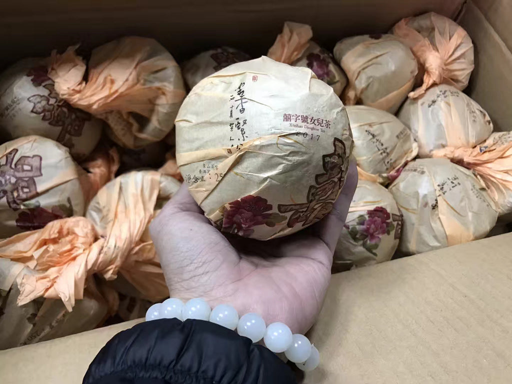 2017 棗香緊茶 - 熟茶  Date Fragrance Mushroom-Shaped Tea