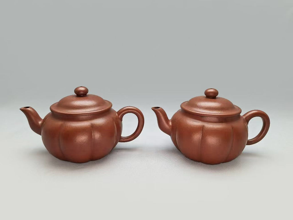 純手工朱泥菊蕾壺 Chrysanthemum Flower Shaped Handmade Zhuni Teapot 100ML