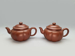 純手工朱泥菊蕾壺 Chrysanthemum Flower Shaped Handmade Zhuni Teapot 100ML